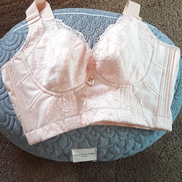 NIB! Wide Back Support Lace Bra - Picture 2 of 11